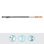 Teleskop-Stiel 'Cleansystem M-XL' 155-260 cm