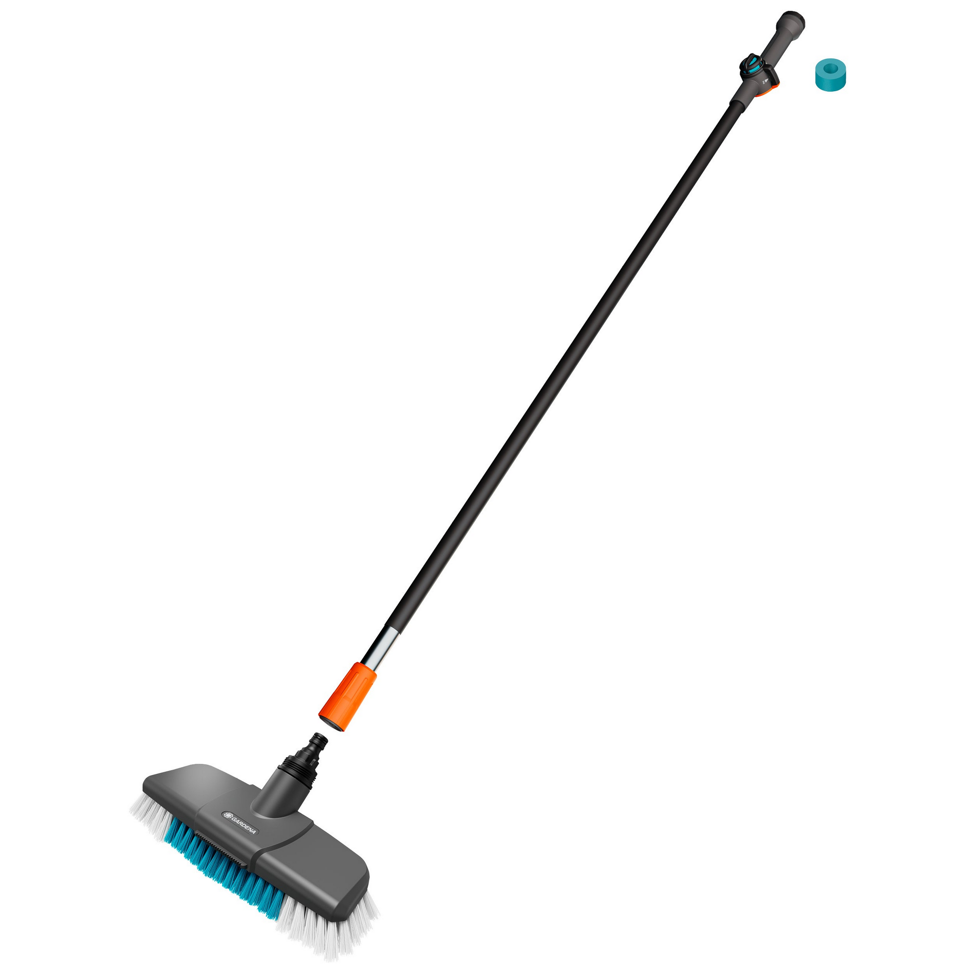 Wasch-Set 'Cleansystem hard' mit Bürste und Stiel M 163 cm