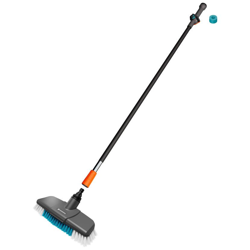 Wasch-Set 'Cleansystem hard' mit Bürste und Stiel M 163 cm