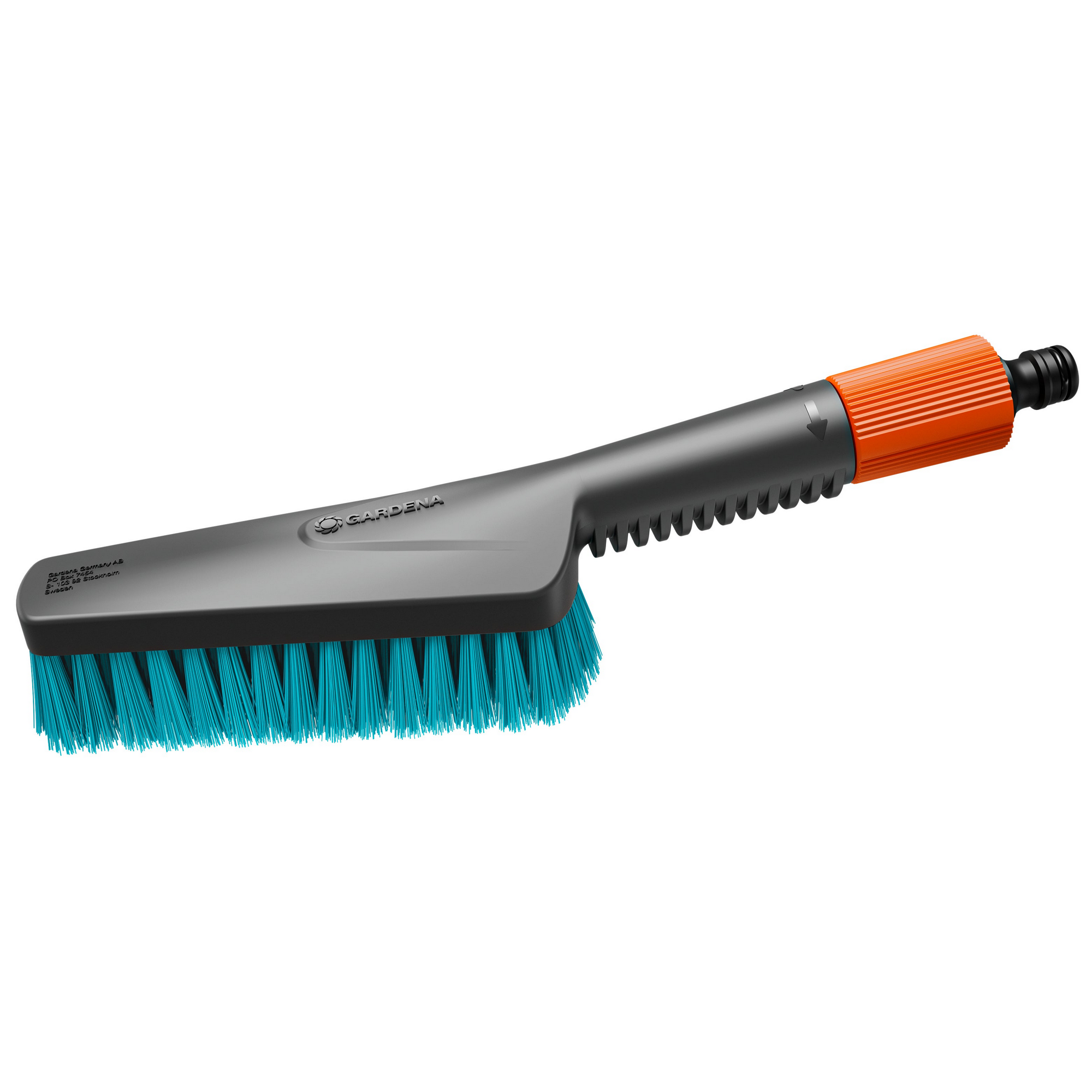 Handbürste 'Cleansystem S hard' mit Schlauchanschluss 29,9 x 8,5 x 6,5 cm