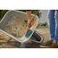 Handbürste 'Cleansystem M hard' mit Schlauchanschluss 30,8 x 13 x 8,3