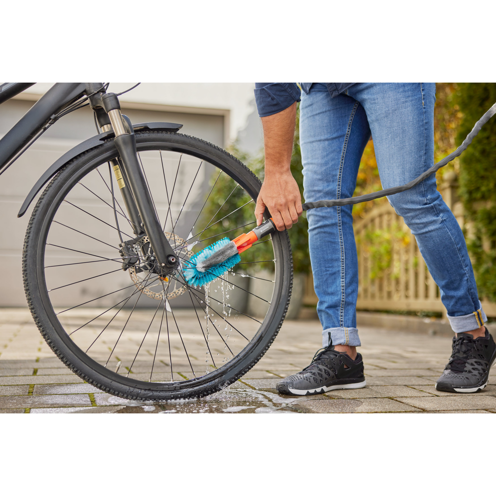 Ersatz-Schwamm für Fahrradbürste 'Cleansystem' 12 cm