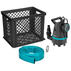 Hochwasser-Set mit Schmutzwasser-Tauchpumpe '10500 Basic' 400 W 10500 l/h