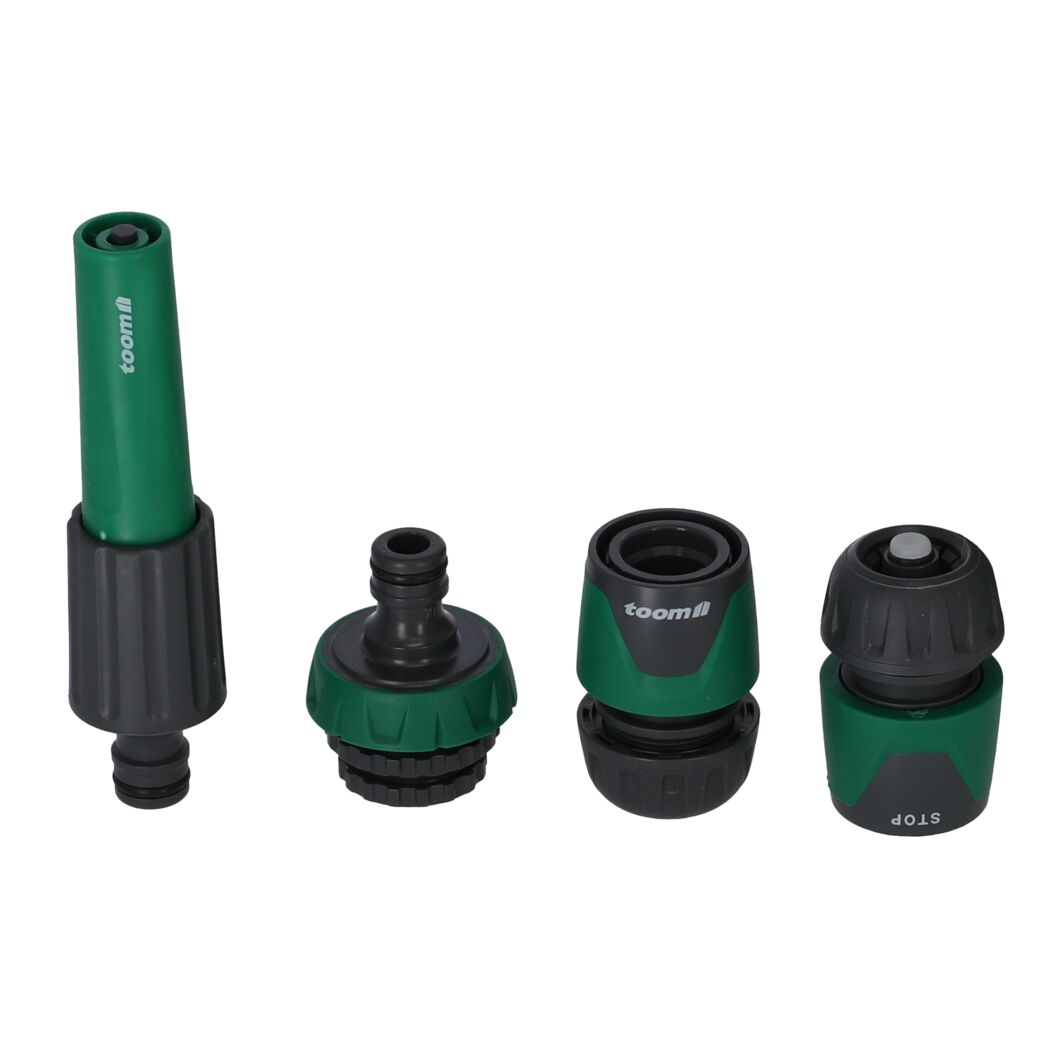 Anschluss-Schlauch-Set phthalatfrei Ø 13 mm (1/2"), 20 m, 5-teilig