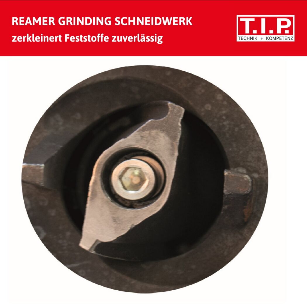 Metallenes Schneidwerk mit Sechskantschraube