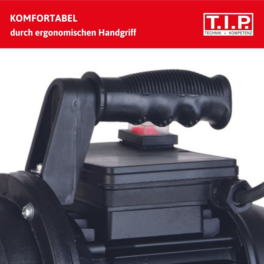 Ergonomischer Handgriff einer Gartenpumpe