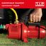 Rote Gartenpumpe T.I.P. Garten Jet 1000 Plus