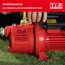 Rote Gartenpumpe T.I.P. Garten Jet 1000 Plus
