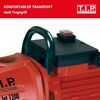 Rote Gartenpumpe T.I.P. mit Tragegriff