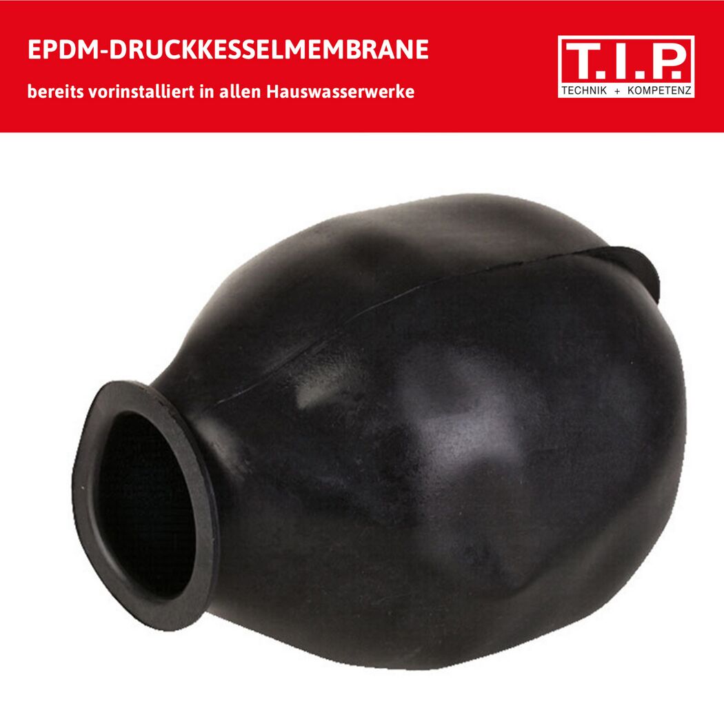 Schwarze EPDM-Druckkesselmembrane
