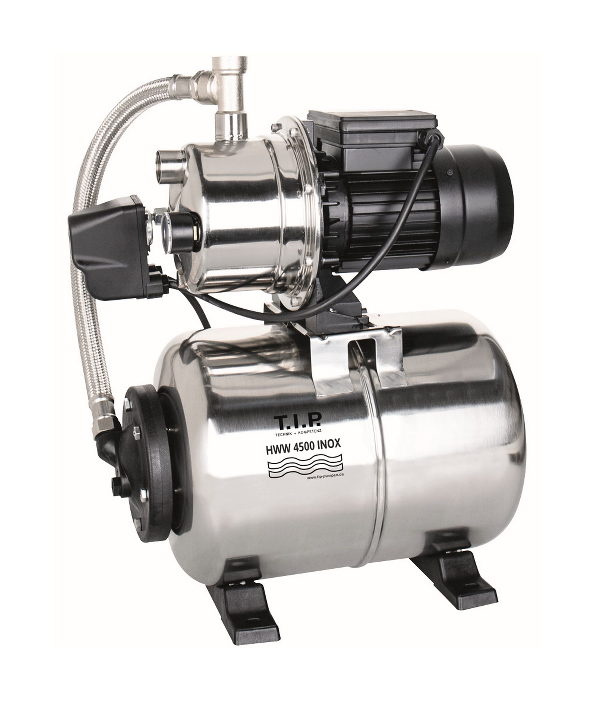 Hauswasserwerk aus Edelstahl