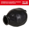 Schwarze Membranpumpe