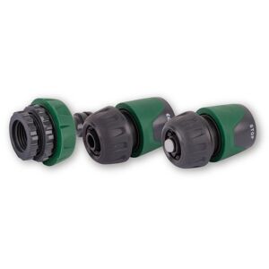 Anschluss-Schlauch-Set phthalatfrei Ø 13 mm (1/2"), 1,5 m, 4-teilig