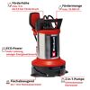 Schmutzwasserpumpe 'Flutset GE-DP 7535 N LL' 18500 l/h
