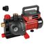Rote Gartenpumpe mit Tragegriff