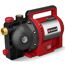 Rote Gartenpumpe Einhell