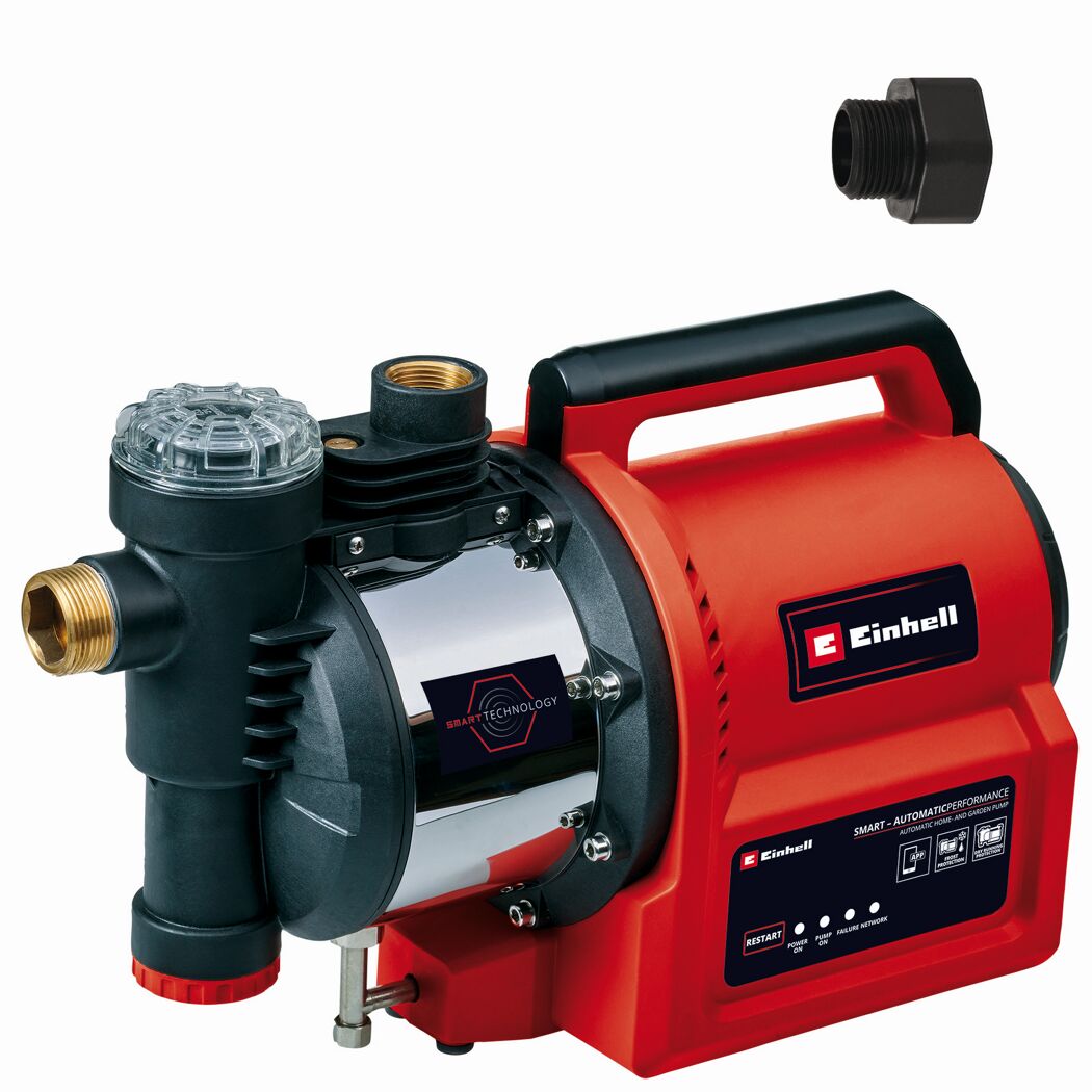 Roter Hauswasserautomat Einhell
