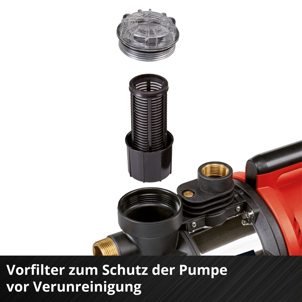 Vorfilter für Pumpe