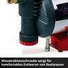 Wasserablassschraube am Hauswasserautomat