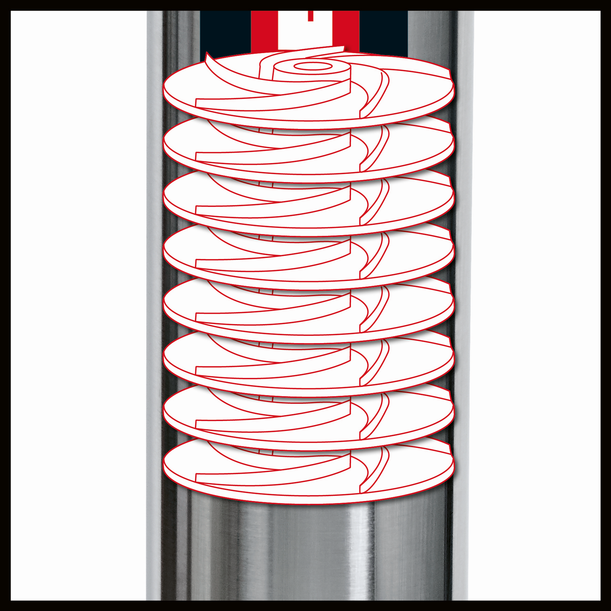 Tiefbrunnenpumpe 'GE-DW 1155 N-A' 6000 l/h + product picture