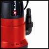 Rote Einhell Schmutzwasserpumpe