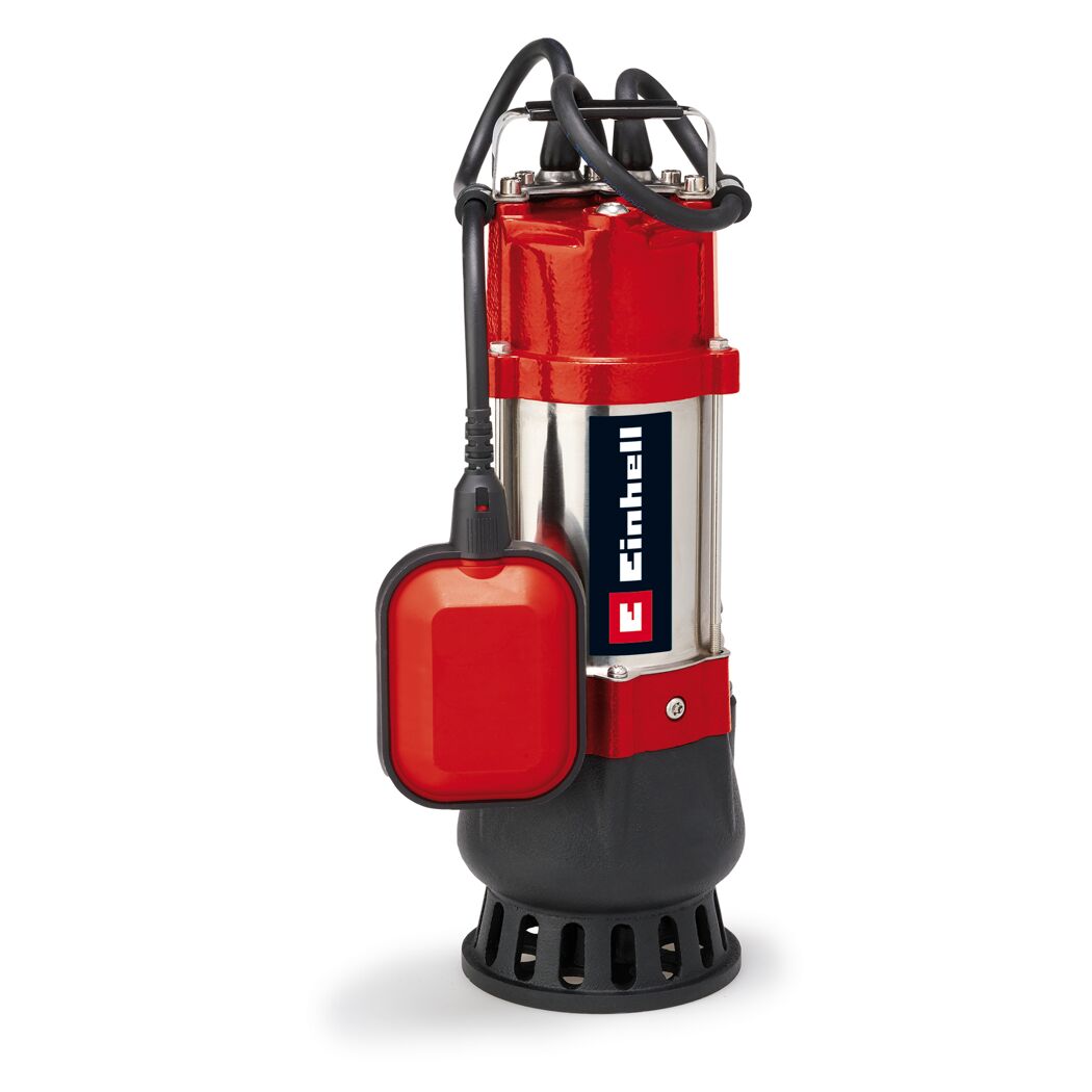 Rote Einhell Schmutzwasserpumpe