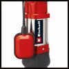 Rote Einhell Schmutzwasserpumpe