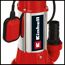 Rote Einhell Schmutzwasserpumpe
