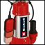 Rote Einhell Schmutzwasserpumpe