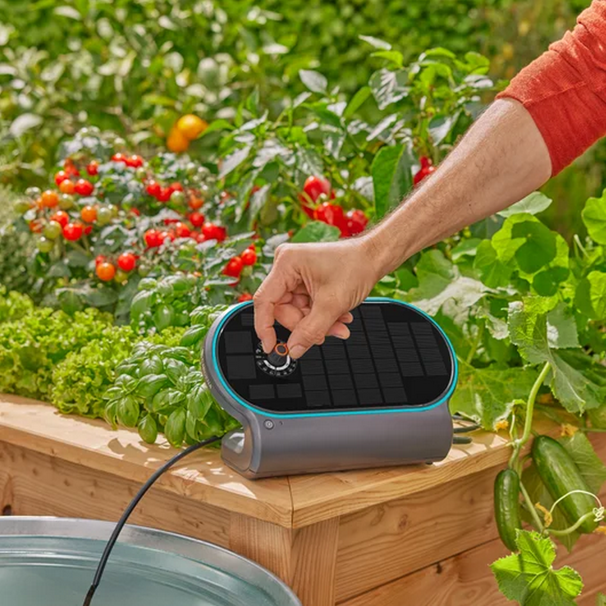 Solar-Bewässerungs-Set 'AquaBloom L' automatische Bewässerung