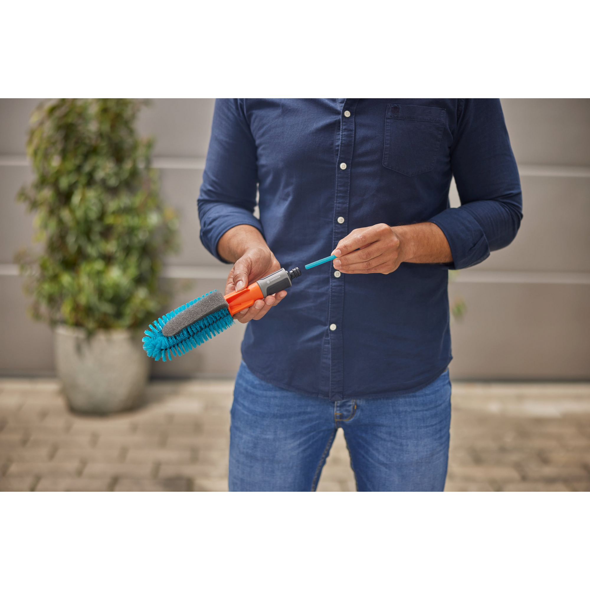Reinigungssticks 'Cleansystem' für wasserführende Handbürsten 10 Stück