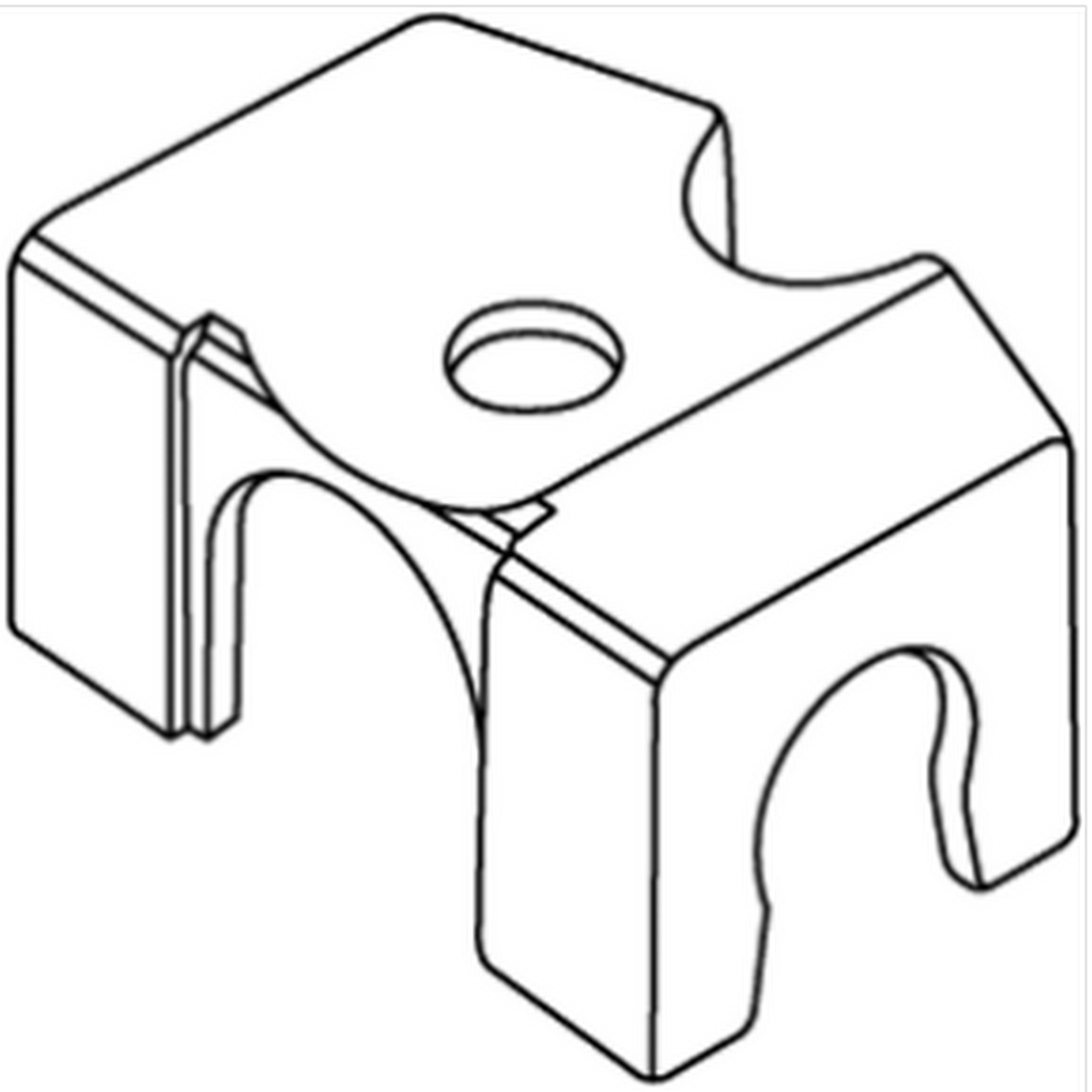 Rohrklemme 'Micro-Drip-System' Ø 13 mm (1/2"), 2 Stück + product picture