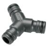Y-Stück Steckkupplung 19 mm (3/4")