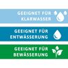 Geeignet für Klarwasser, Entwässerung und Bewässerung