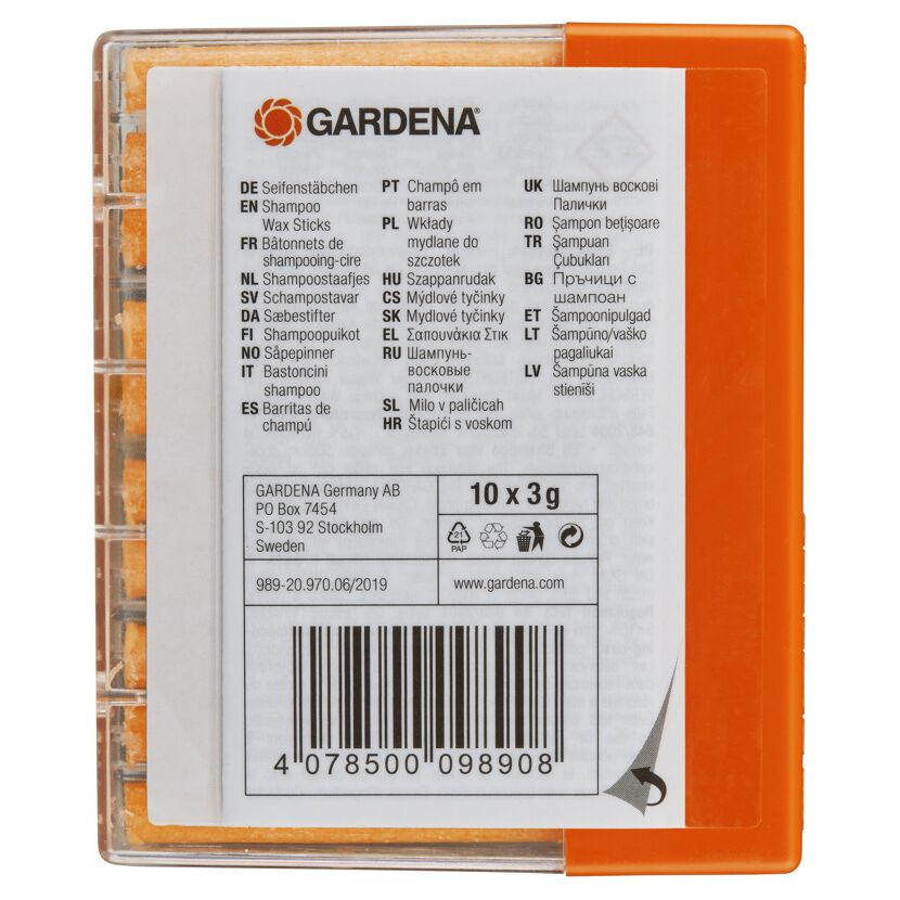 Gardena Seifenstäbchen 10 x 3g