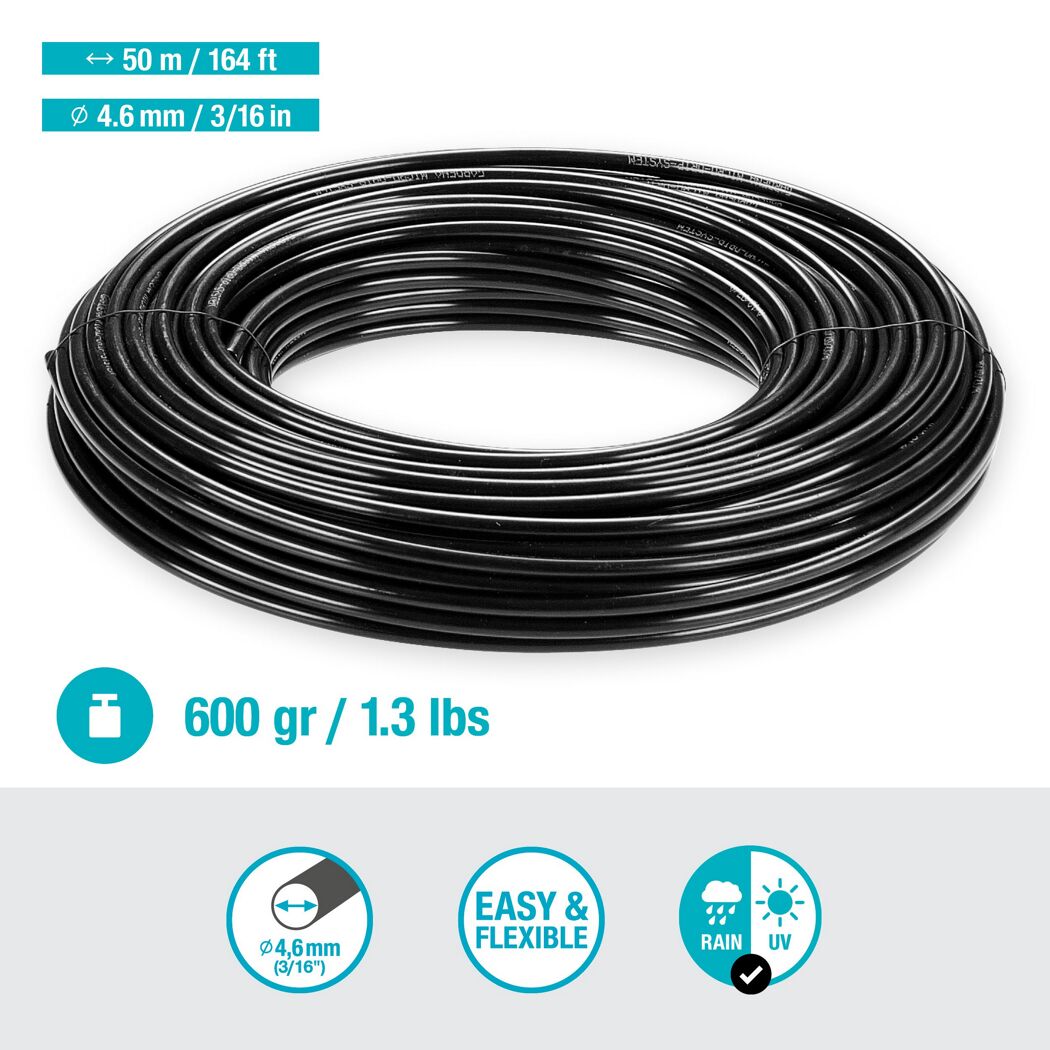 Verteilerrohr 'Micro-Drip-System' Ø 4,6 mm (3/16"), 50 m