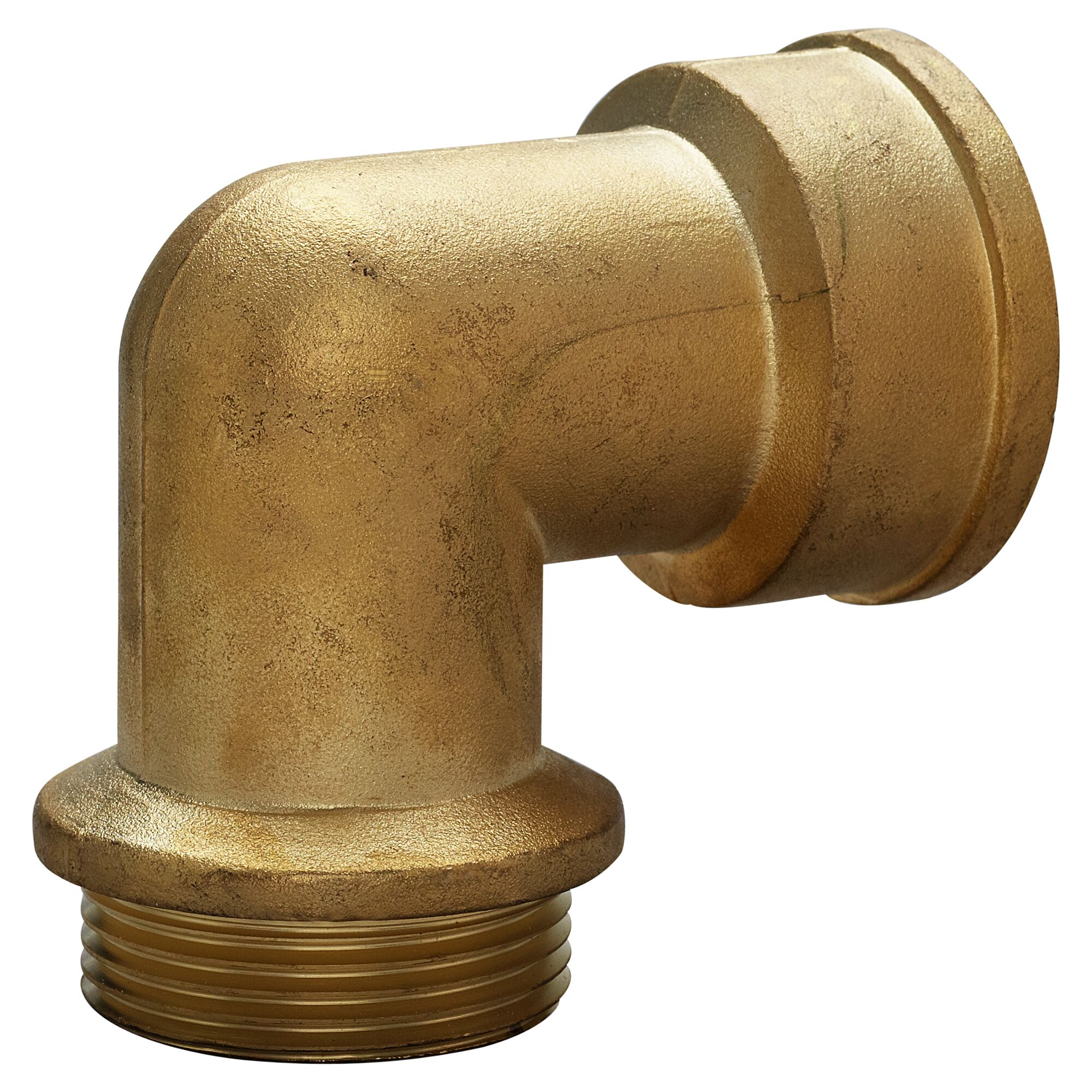 Messing Winkel 1 1/4" AG x 1 1/4" IG