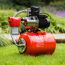 Hauswasserwerk mit Vorfilter im Garten