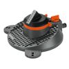 Teil- und Vollkreisregner 'Tango' orange/schwarz 9-310 m²