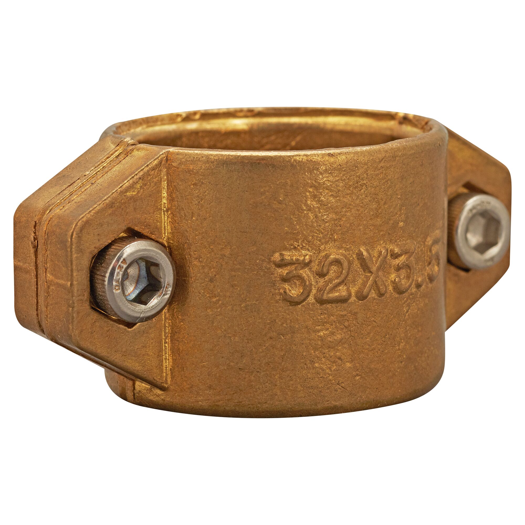 Messing-Klemmschale für Rohre