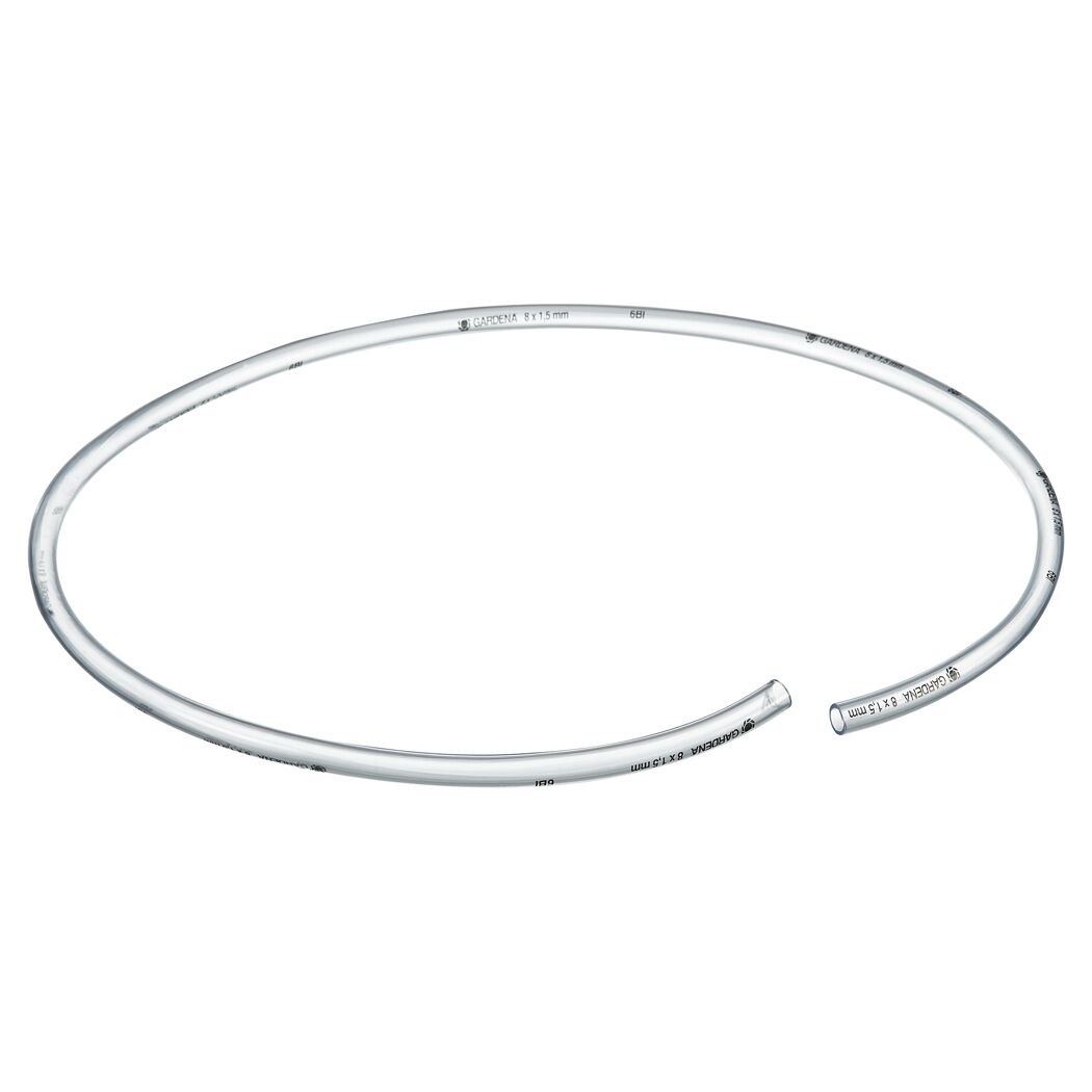 Gardena transparenter Schlauch 8 x 1,5 mm