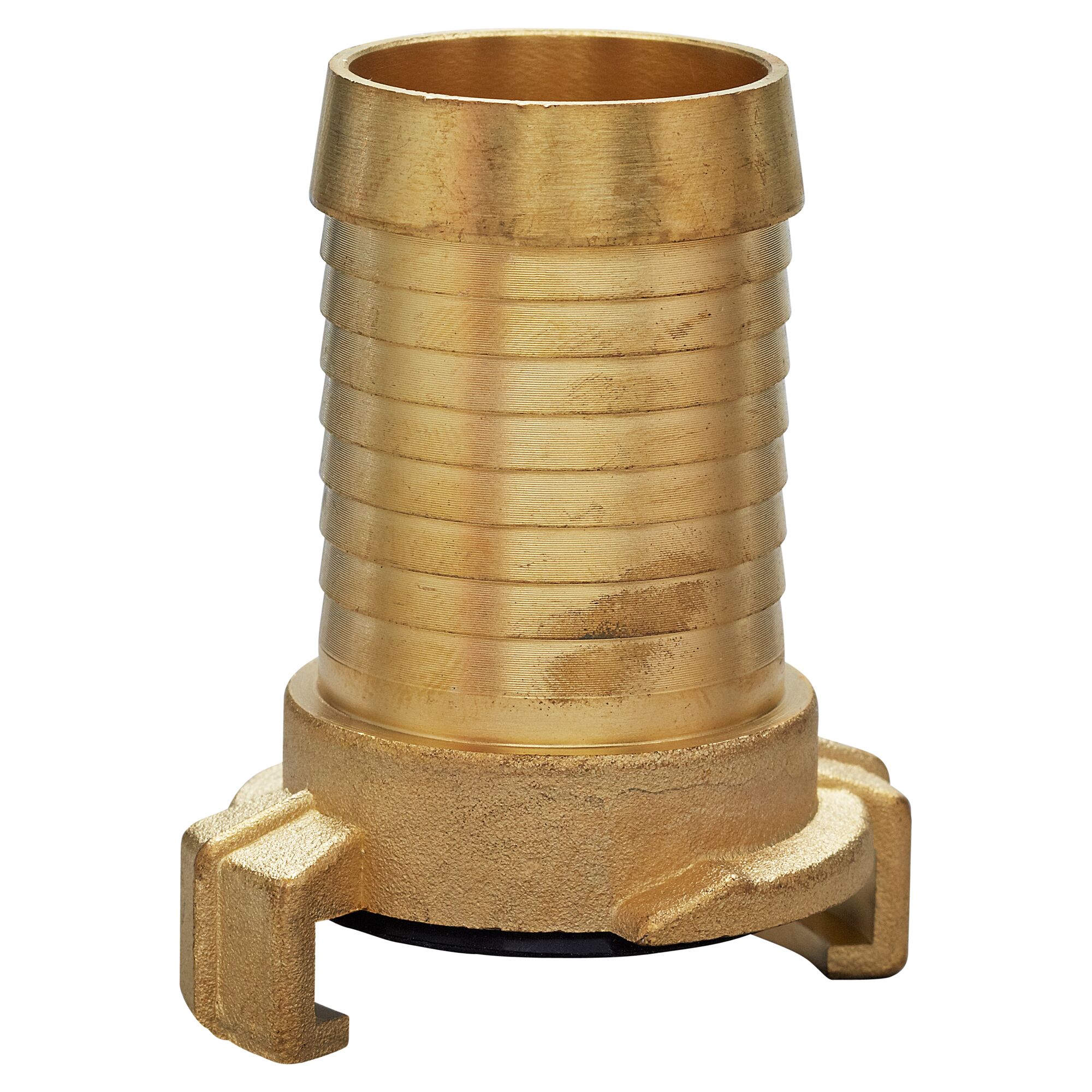 Messing Schnellkupplung mit Schlauchstück 1 1/4"