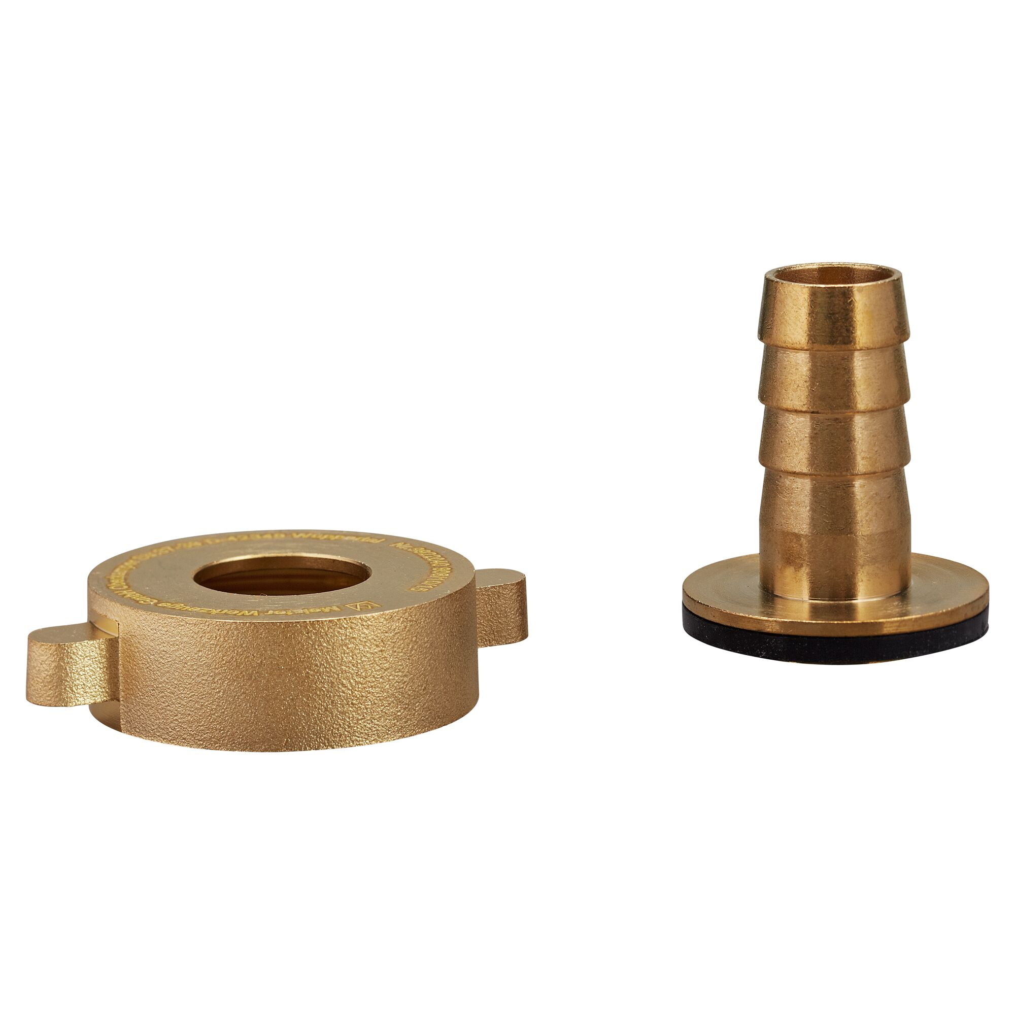 Messing Verschraubung mit Innengewinde, zweiteilig