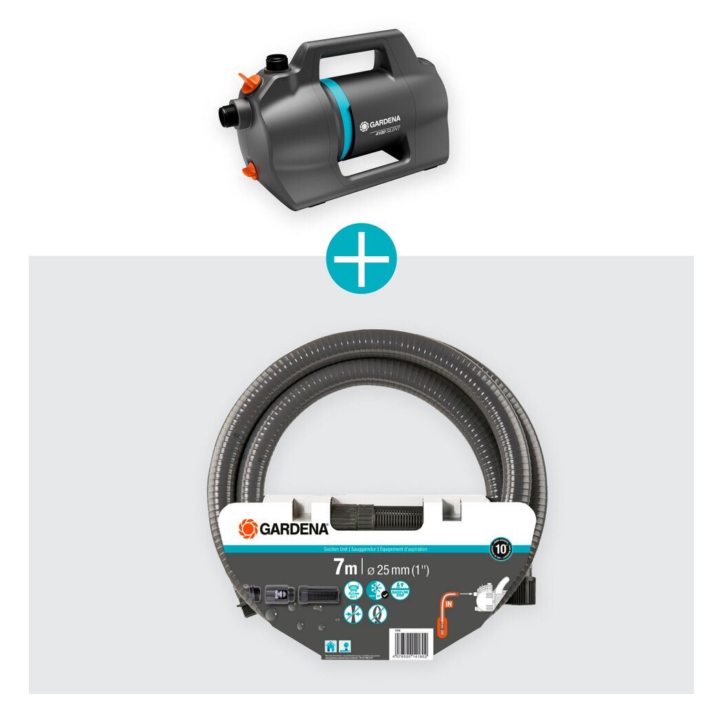 Gartenpumpe Set '4100 Silent' 550 W 4100 l/h