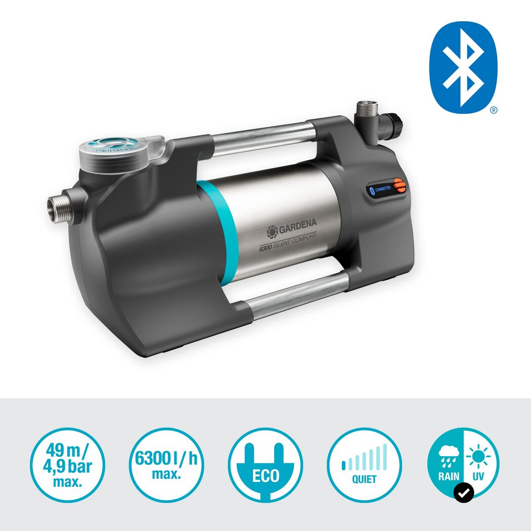 Gartenpumpe '6300 Silent Comfort' 1050 W 6300 l/h