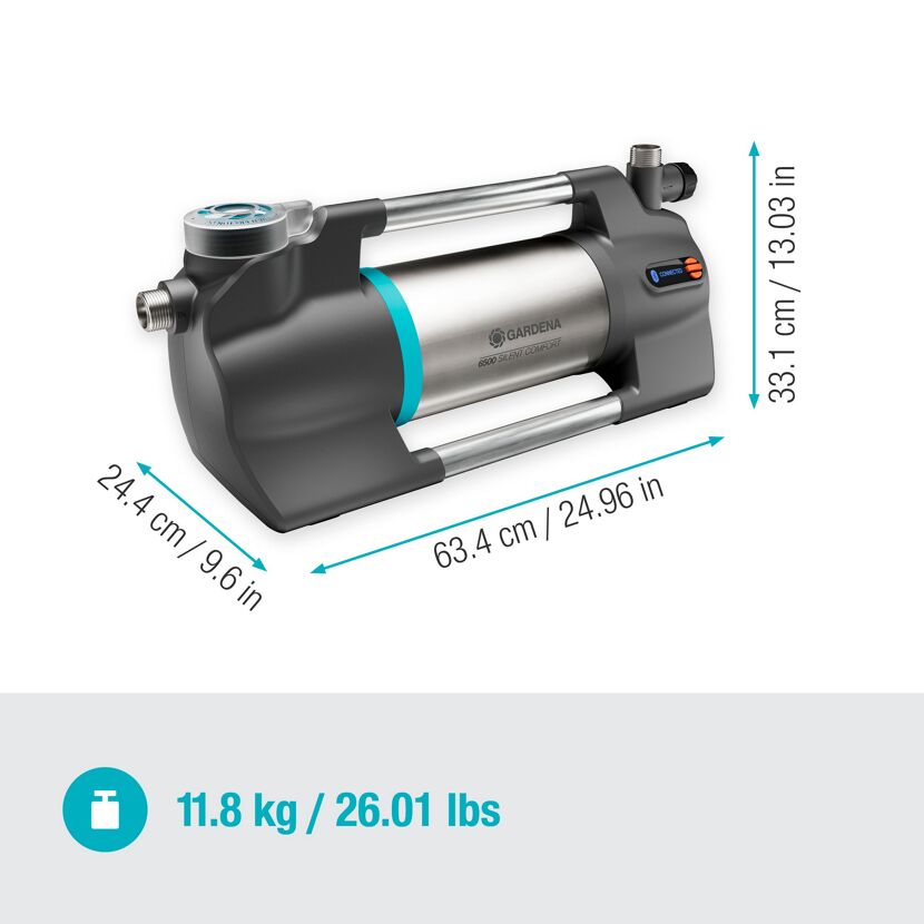 Gartenpumpe '6500 Silent Comfort' 1300 W 6500 l/h