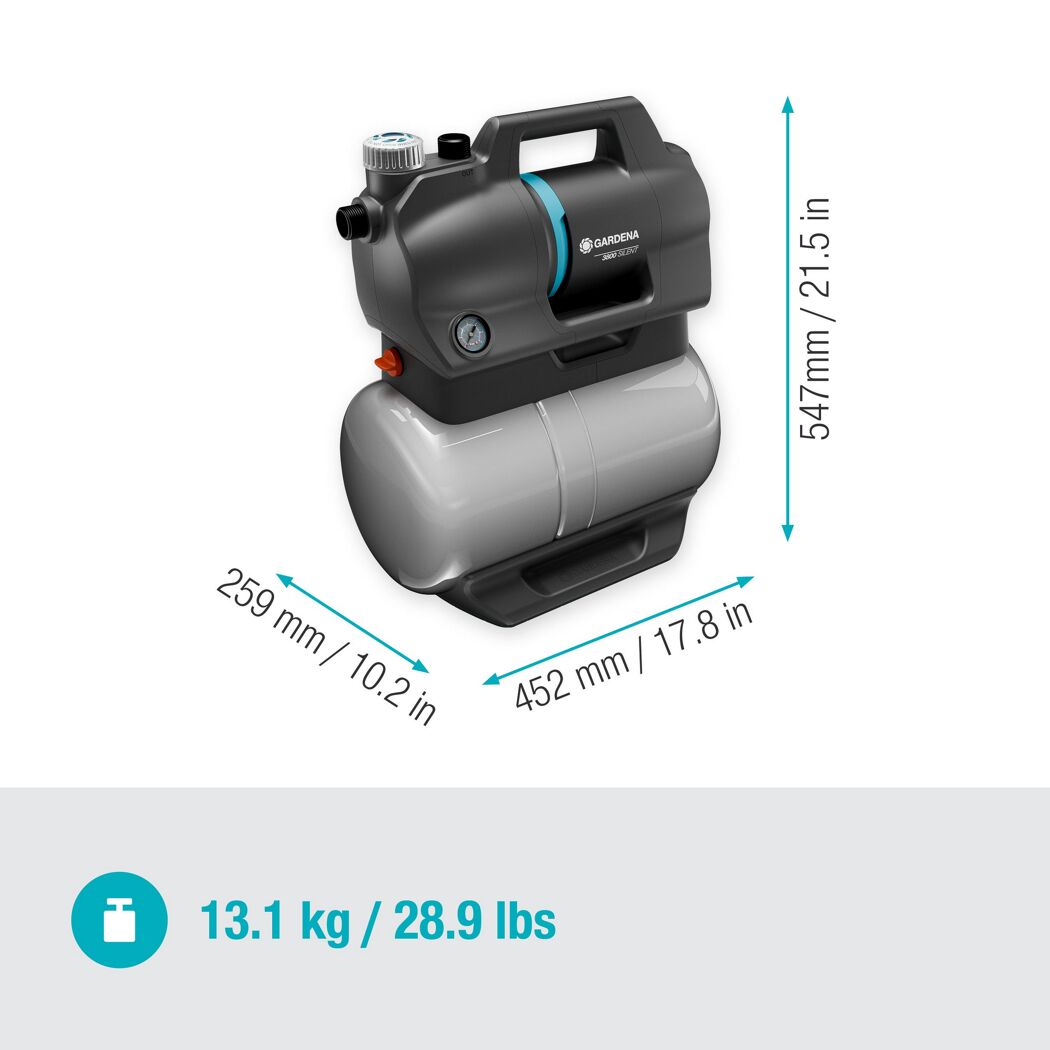 Hauswasserwerk 'Silent' 3800 l/h