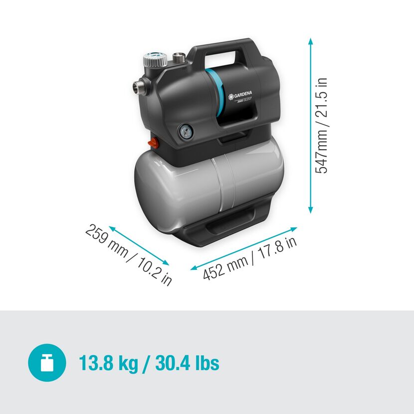 Hauswasserwerk 'Silent' 3900 l/h