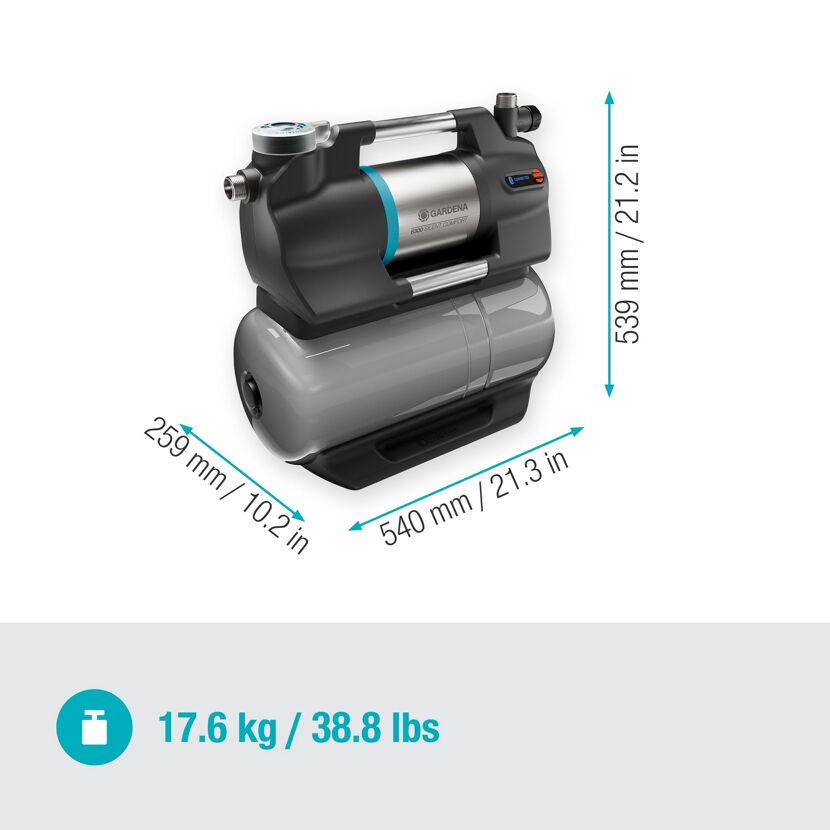 Hauswasserwerk 'SilentComfort' 6300 l/h