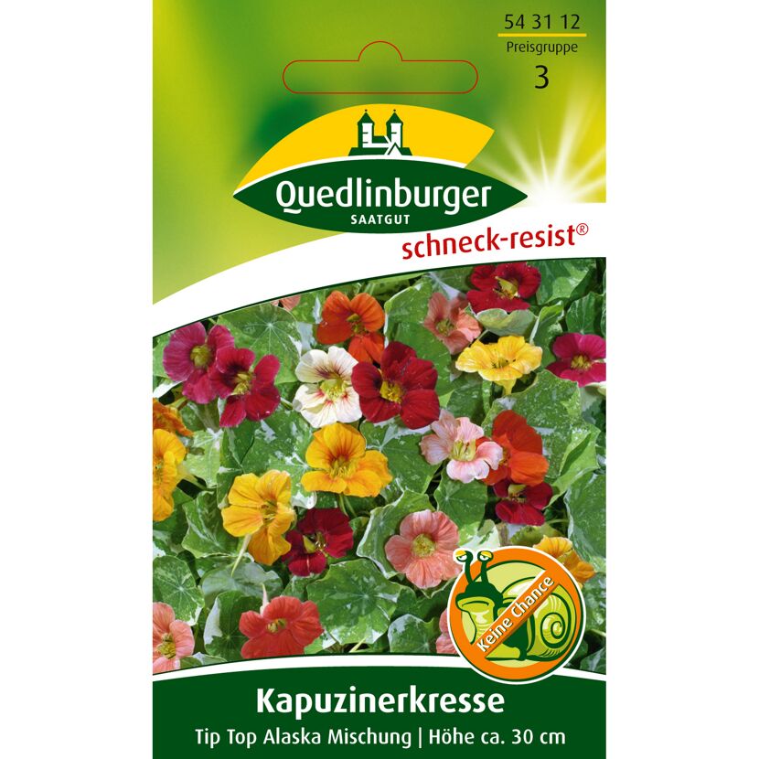 Kapuzinerkresse Tip Top Alaska Mischung